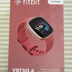 Fitbit Versa 4 Smartwatch - Pink